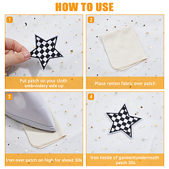 20Pcs Nylon Clothing Patches&nbsp;PATC-FH0001-18