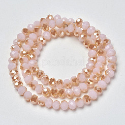 Electroplate Glass Beads Strands&nbsp;X-EGLA-A034-J4mm-K03