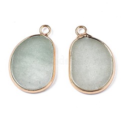 Natural Green Aventurine Pendants&nbsp;G-S359-317B