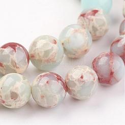 Synthetic Shoushan Stone Beads Strands&nbsp;G-N0311-01C-6mm