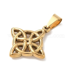 304 Stainless Steel Pendants&nbsp;LS-STAS-D207-03G