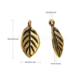 Tibetan Style Alloy Pendants&nbsp;PALLOY-A15388-AG