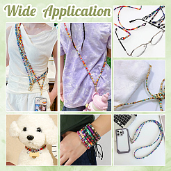 10M 4 Colors Ethnic Style Elastic Wrapped Core Cord&nbsp;OCOR-GA0002-62