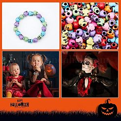 200Pcs Opaque Acrylic Beads&nbsp;SACR-NB0001-13