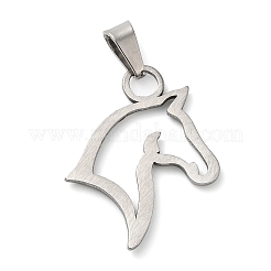 Non-Tarnish 304 Stainless Steel Pendants&nbsp;STAS-D069-03P