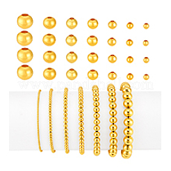 2600Pcs 7 Styles Iron Spacer Beads&nbsp;IFIN-PH0002-36G