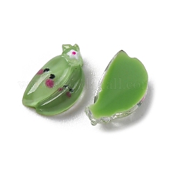 Cartoon Transparent Resin Cabochons&nbsp;CRES-R459-01B