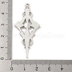 Tibetan Style Alloy Pendants Enamel Settings&nbsp;TIBE-L013-04AS-02