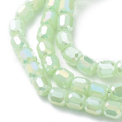 Imitation Jade Glass Beads Strands&nbsp;EGLA-K015-04C