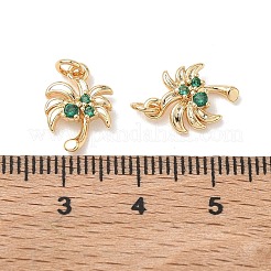 SHEGRACE Brass Cubic Zirconia Pendants&nbsp;XGRQ3K727-554G