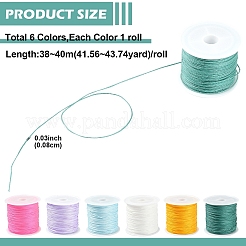 Nylon Chinese Knotting Cord&nbsp;NWIR-YW0001-09C
