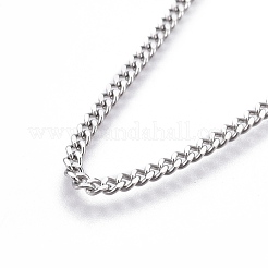 Non-Tarnish Adjustable 201 Stainless Steel Slider Necklaces&nbsp;X-NJEW-L156-001P