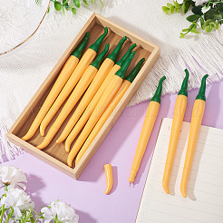 10Pcs Plastic Pepper Shape Gel Pen&nbsp;AJEW-TA0002-42B