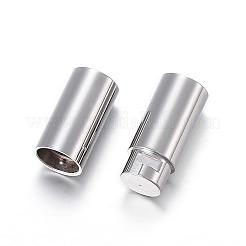 Tarnish Resistant 304 Stainless Steel Bayonet Clasps&nbsp;STAS-F108-12P-5mm