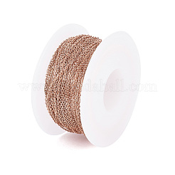 Ion Plating(IP) 304 Stainless Steel Cable Chains&nbsp;CHS-D004-01RG
