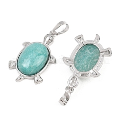 Natural Amazonite Pendants&nbsp;G-A315-03D-P