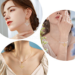 100Pcs 2 Colors Tibetan Style Alloy Pendants&nbsp;FIND-CA0011-58