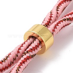 Nylon Cord Silder Bracelets&nbsp;MAK-C003-03G-02