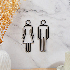 8Pcs Acrylic Adhesive Stickers Set&nbsp;DIY-FH0009-82B