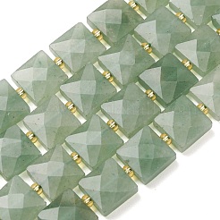 Natural Green Aventurine Beads Strands&nbsp;G-F839-A10-01