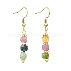 Natural Gemstone Dangle Earrings&nbsp;EJEW-JE07308