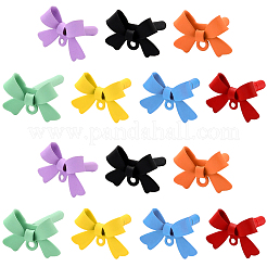 42Pcs 7 Colors Alloy Stud Earring Findings&nbsp;FIND-BBC0005-25