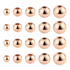 250Pcs 5 Styles Rack Plating Brass Spacer Beads&nbsp;KK-PA0001-02RG
