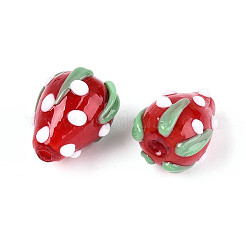 Handmade Lampwork Bumpy Beads&nbsp;LAMP-N033-02C