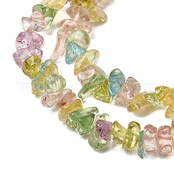 Crackle Glass Bead Strands&nbsp;G-F328-18