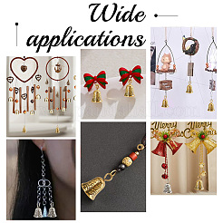 40Pcs 2 Colors Alloy Bell Charms&nbsp;FIND-GA0005-71