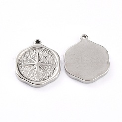 Non-Tarnish 304 Stainless Steel Pendants&nbsp;STAS-G242-19P
