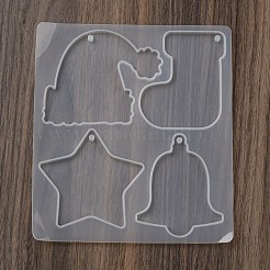Christmas Collection Pendant Silicone Molds&nbsp;SIL-B074-04B