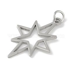 Non-Tarnish 304 Stainless Steel Pendants&nbsp;STAS-L279-034P
