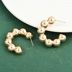 Brass Stud Earrings&nbsp;EJEW-H168-06G