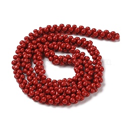Dyed Synthetic Coral Beads Strands&nbsp;CORA-P010-04A
