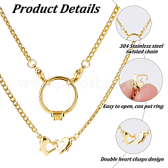 304 Stainless Steel Chain Necklaces&nbsp;NJEW-HS00006