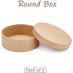 Kraft Cardboard Paper Jewelry Gift Boxes&nbsp;CBOX-WH0006-07