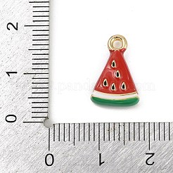 Alloy Enamel Charms&nbsp;PALLOY-R158-05G-01