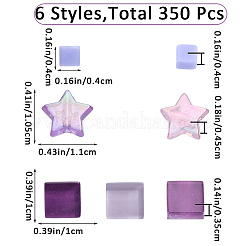 Gradient Color Glass Mosaic Tiles&nbsp;MOSA-WH0001-05F