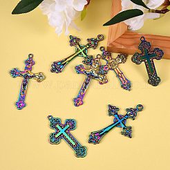 8Pcs 4 Styles Alloy Big Pendants&nbsp;FIND-SZ0001-45