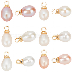12Pcs Natural Cultured Freshwater Pearl Pendants&nbsp;PEAR-BM0001-01