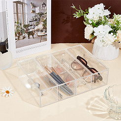 4-Tier Rectangle Acrylic Drawer Box&nbsp;CON-WH0097-50