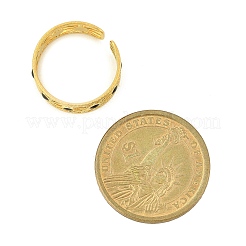 Hollow Out 304 Stainless Steel Enamel Cuff Rings for Women&nbsp;RJEW-G338-11G