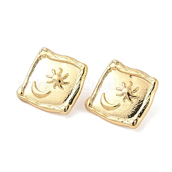 304 Stainless Steel Stud Earrings&nbsp;EJEW-D309-01G