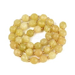 Natural Lemon Jade Beads Strands&nbsp;G-Q606-58B
