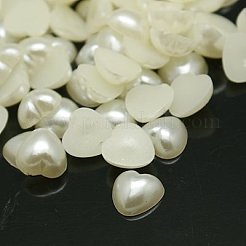 Acrylic Imitation Pearl Cabochons&nbsp;MACR-F022-22