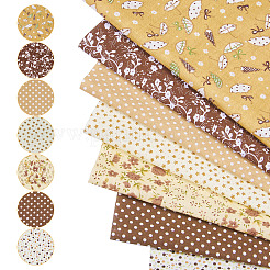 7 Sheets Cotton Fabric&nbsp;AJEW-TAC0042-03C