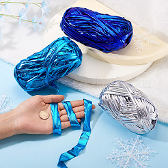 3Pcs 3 Colors Sparkle Polyester Ribbon&nbsp;OCOR-MB0001-01G