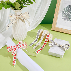 3 Rolls 3 Styles Cotton Ribbons&nbsp;SRIB-PH0001-93