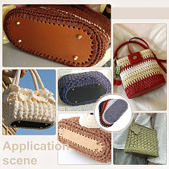8Pcs 8 Colors Felt Bag Bottoms&nbsp;FIND-PH0038-09